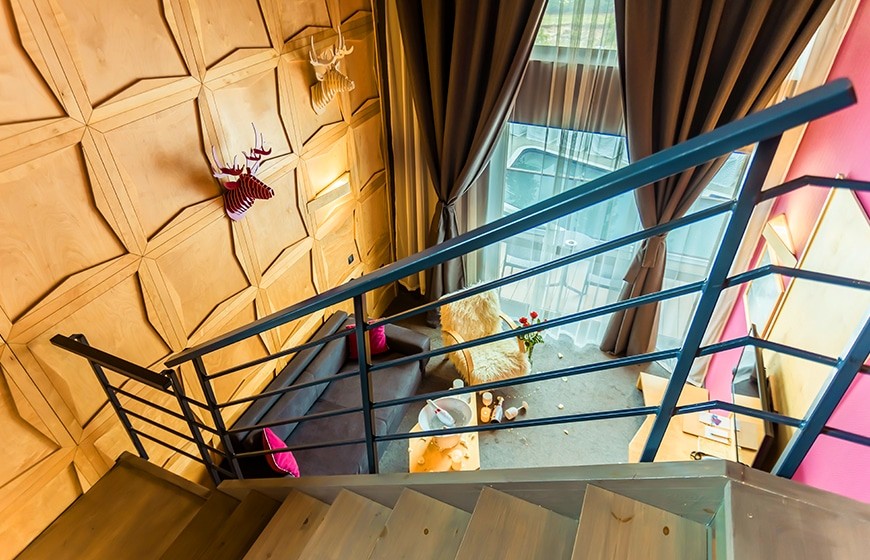 Дневна във VIP апартамент в Arte Spa & Park Hotel