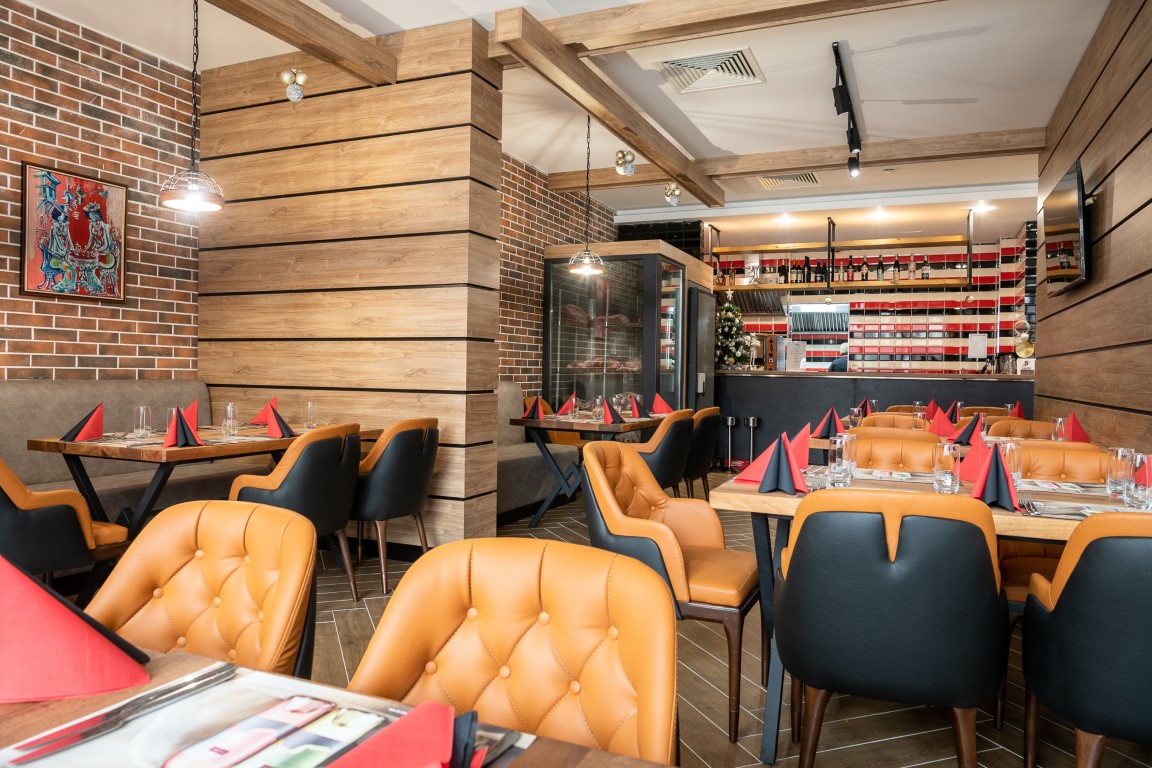 Залата на à la carte ресторант Vitus в Santé SPA Hotel